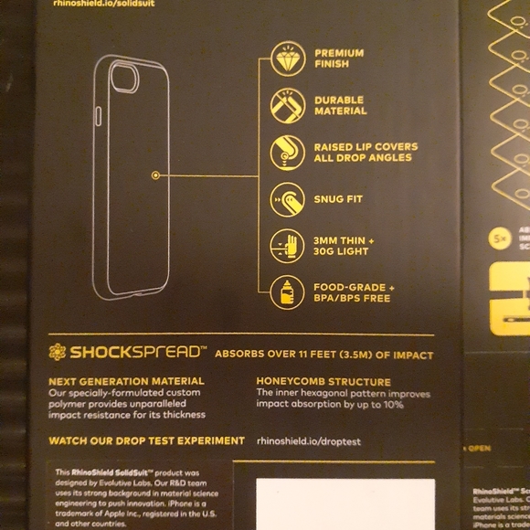 Solid Suit Rhinoshield for iPhone X - Picture 4 of 6